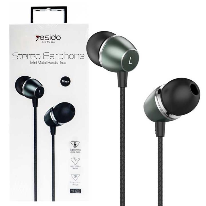 هندزفری سیمی یسیدو Yesido YH22 Mini Metal Stereo Earphone